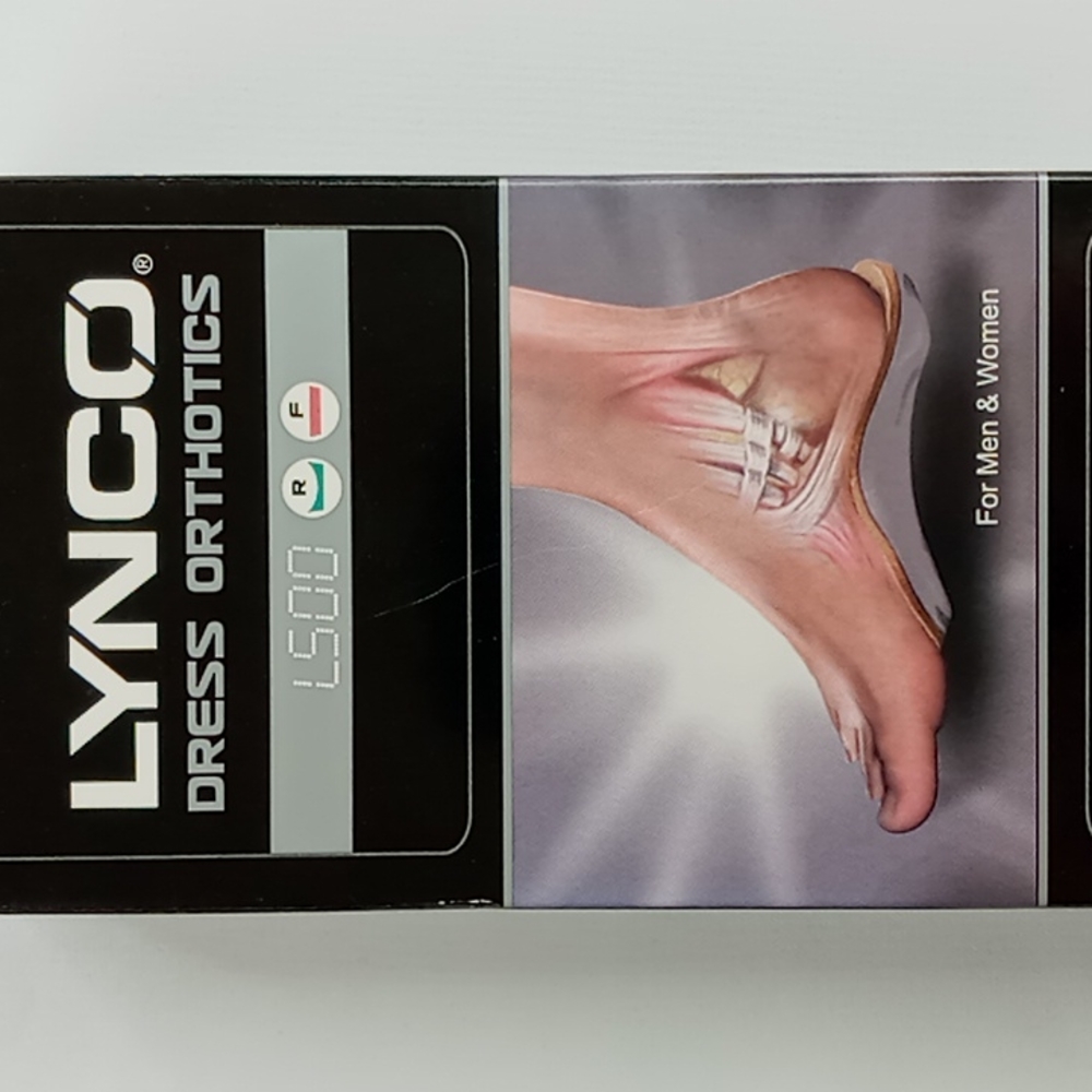 Aetrex Lynco L500 Dress Orthotics. Women's size 5